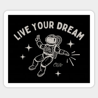 Live Your Dream Sticker